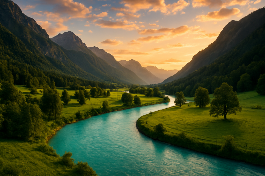These Rivers in Europe Look Like They’re Fake