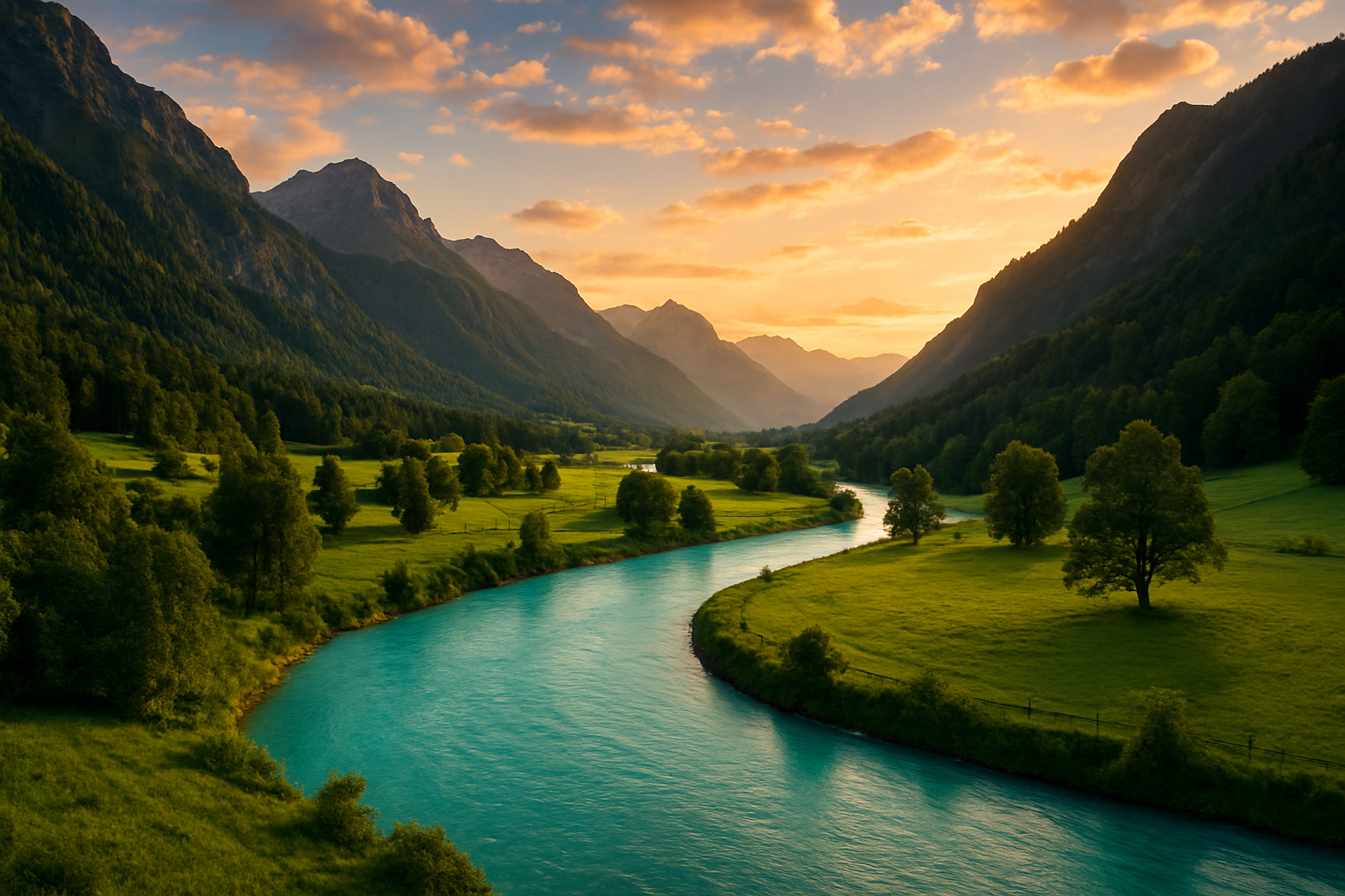 These Rivers in Europe Look Like They’re Fake
