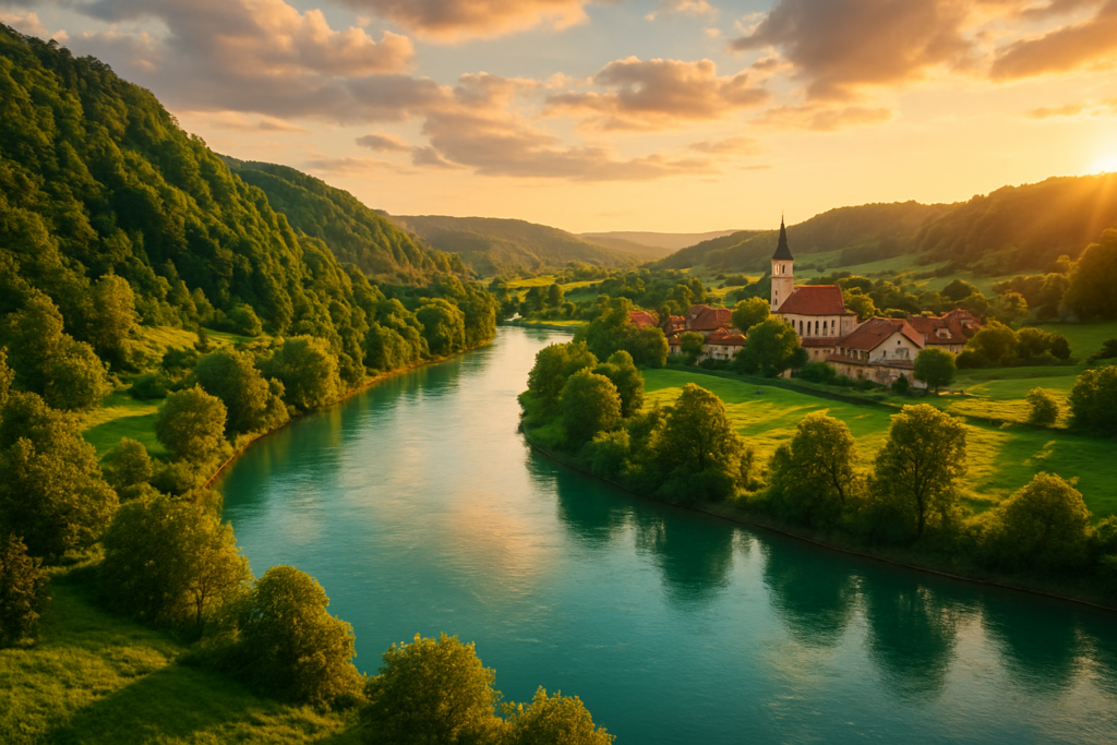 These Rivers in Europe Look Too Beautiful to Be Real