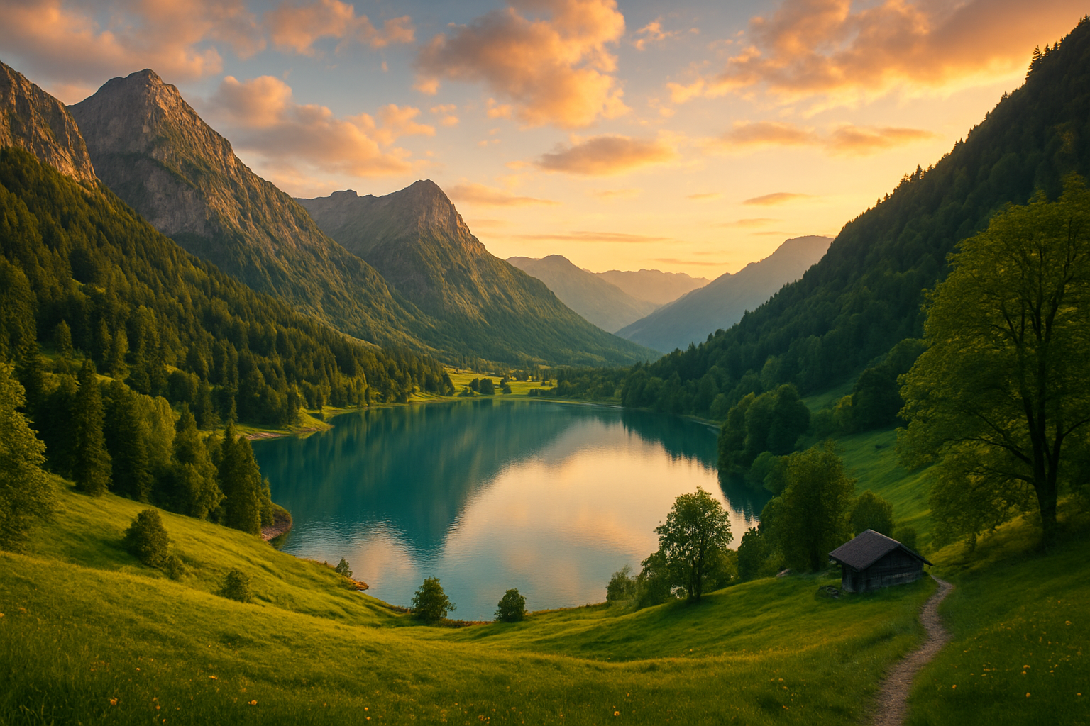 This Hidden Lake in Europe Looks Absolutely Unreal