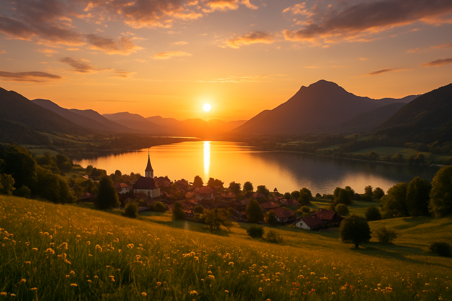 This Sunset Location in Europe Feels Unreal