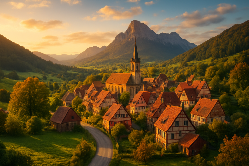 This Village in Europe Feels Unreal