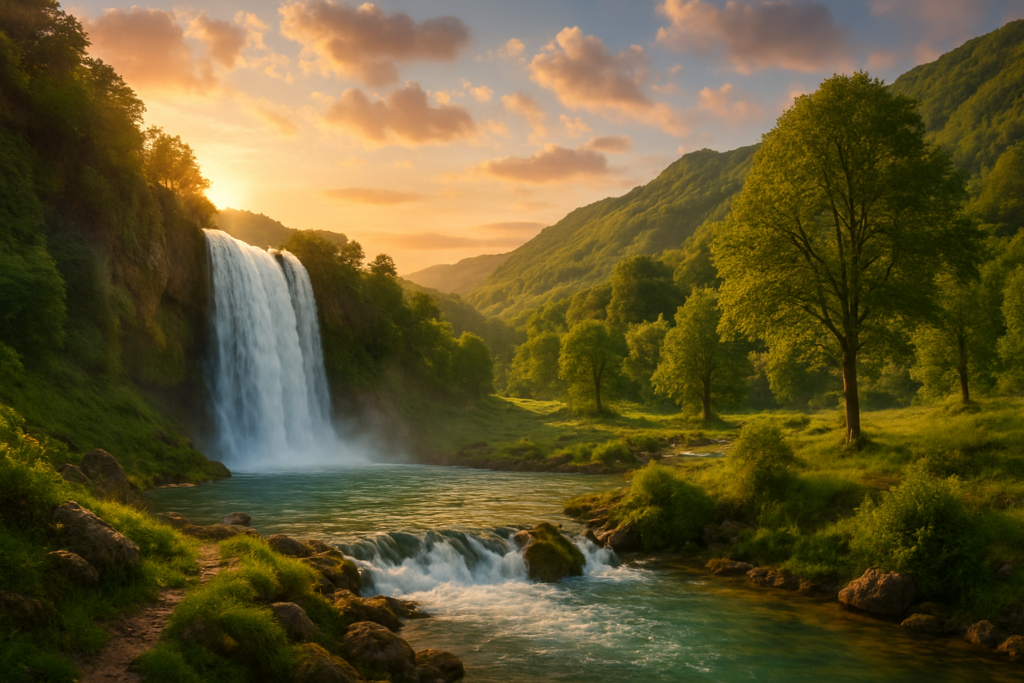 This Waterfall in Europe Feels Like Paradise